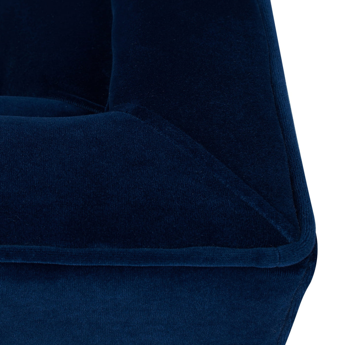 Jack 84" Tufted Tuxedo Sofa Double Cushion Navy Blue