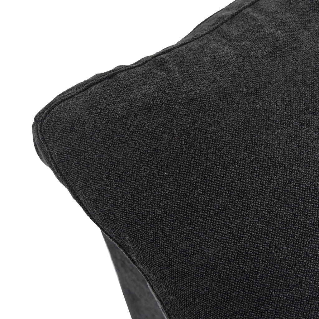 Sdorens Free Convertible Sectional Sofa Modular Couch,Modern Linen Fabric Sofa for Living Room,Apartment and Small Space,3-Seat Sofa,Black