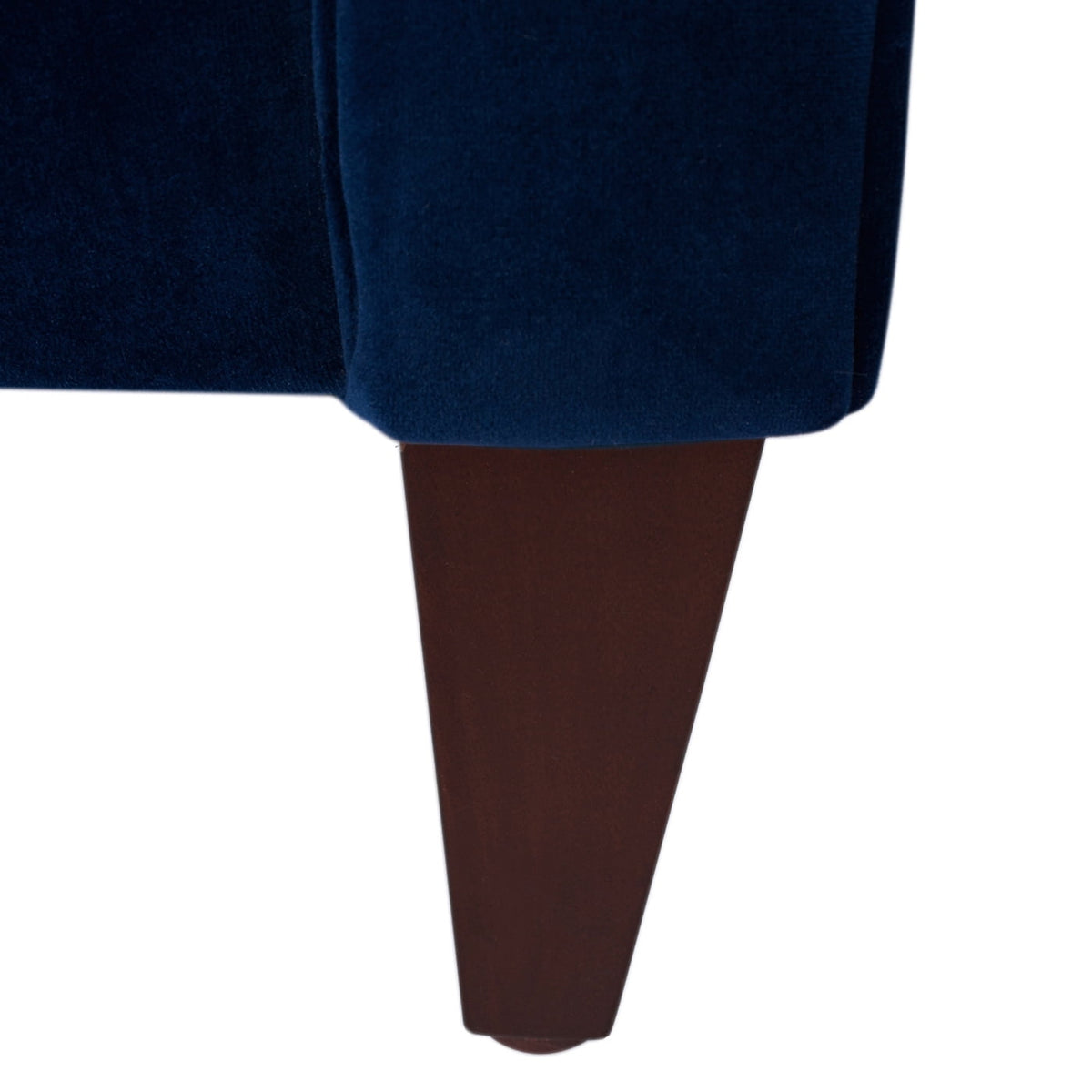 Jack 84" Tufted Tuxedo Sofa Double Cushion Navy Blue