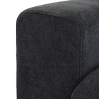 Sdorens Free Convertible Sectional Sofa Modular Couch,Modern Linen Fabric Sofa for Living Room,Apartment and Small Space,3-Seat Sofa,Black