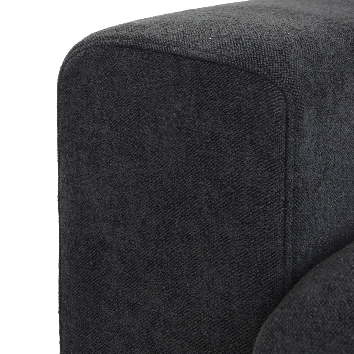 Sdorens Free Convertible Sectional Sofa Modular Couch,Modern Linen Fabric Sofa for Living Room,Apartment and Small Space,3-Seat Sofa,Black