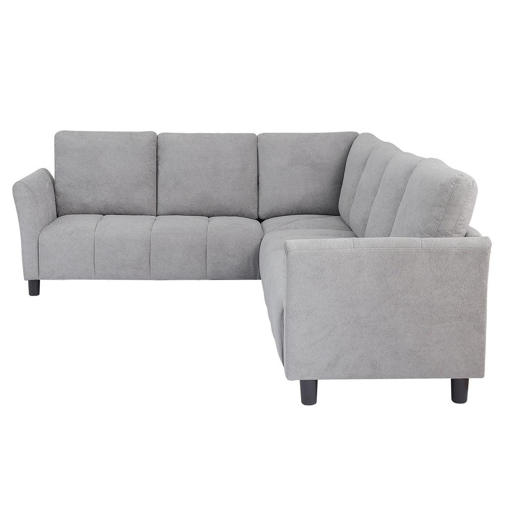  102" Convertible Sectional Sofa Couch,Upholstered Oversized Modern 6 Seat L Shaped Couch Corner Sofa Reversible Sofa Set for Living Room Apartment Office Studio