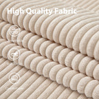 BYBYME 104"Oversized L-Shaped Sectional Sofa Cloud Boneless Modular Couch,Upholstered Sofa with Convertible Left/Right Ottoman for Living Room Bedroom,No Assembly,Beige
