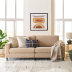 SOLIA 83.46" Modular Sectional Sofa Couch Linen