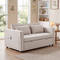 SOLIA 2-Seat Modular Sleeper Sectional Sofa Bed