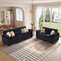 SOLIA Modular Sectional Sofa Couch with Movable Ottoman