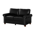SOLIA 3-Seat Modular Sectional Sofa Couch Faux Leather