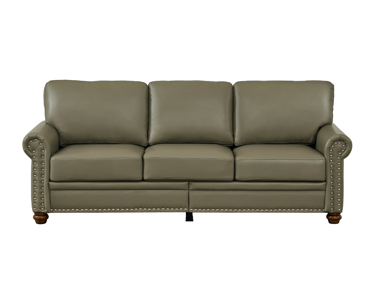 SOLIA 3-Seat Modular Sectional Sofa Couch Faux Leather