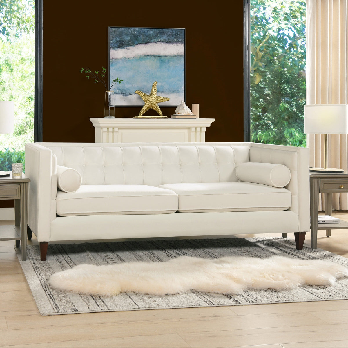 SOLIA 84" Modular Sectional Sofa Couch