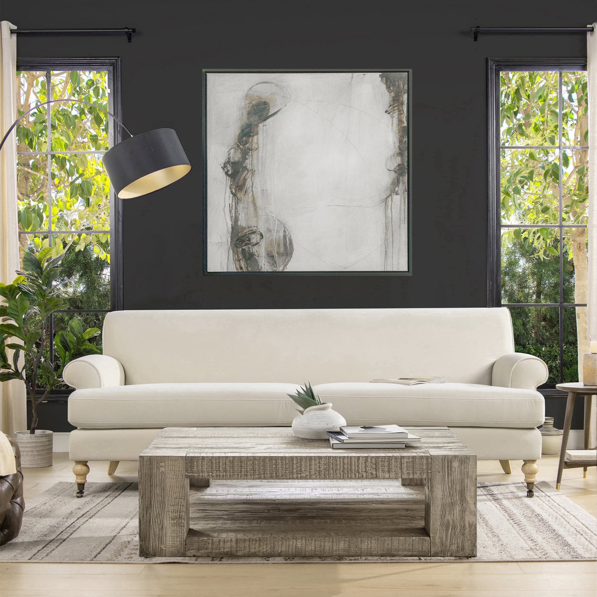SOLIA 88" Modular Sectional Sofa Couch