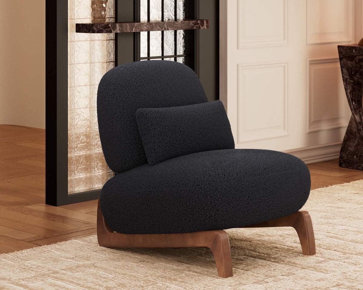 SOLIA 87" Curved Cloud Modular Sectional Couch Boucle