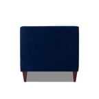 Jack 84" Tufted Tuxedo Sofa Double Cushion Navy Blue