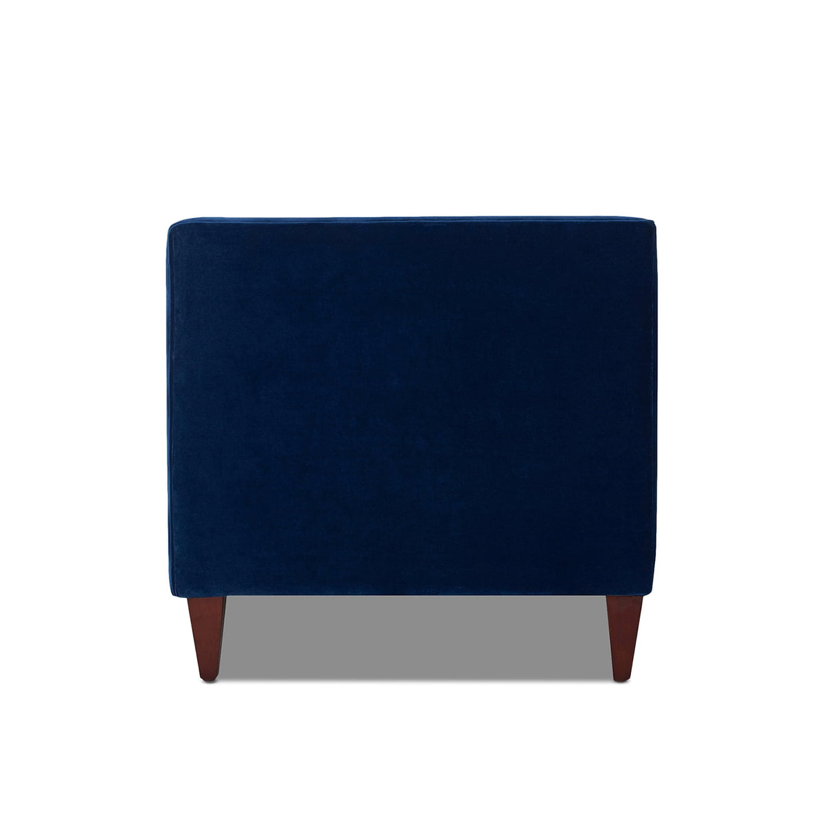 Jack 84" Tufted Tuxedo Sofa Double Cushion Navy Blue