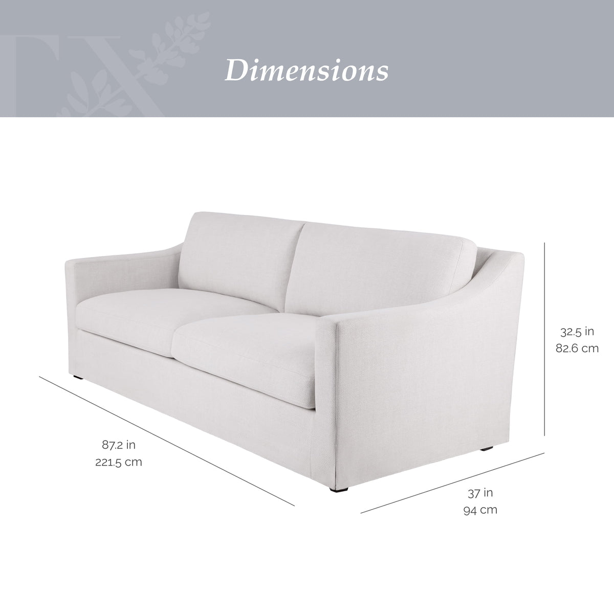 My Texas House Briar 87 in Sofa, Cream