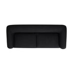 Alpine 90" Sherpa Sofa Ebony Black Boucle